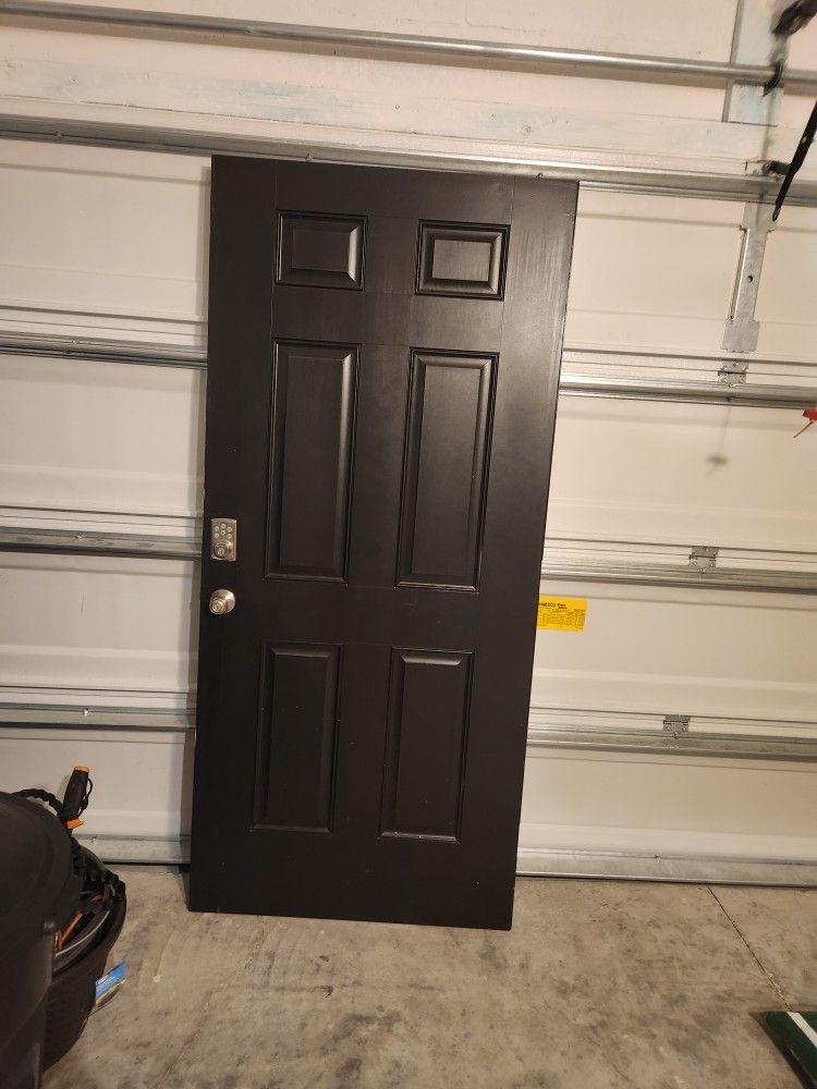 Front Entry Metal Door