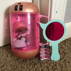 LOL dolls and accessories.