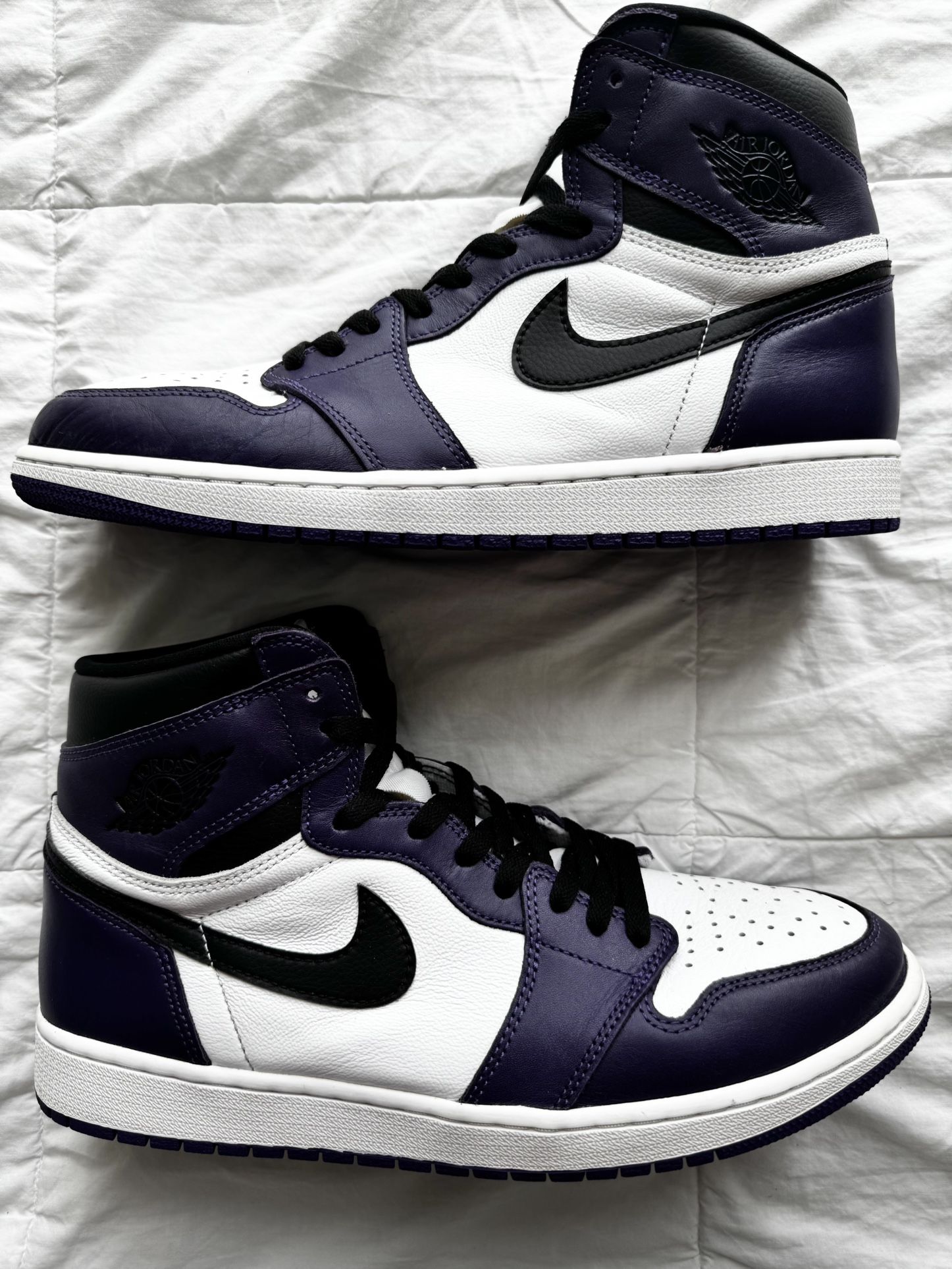 Air Jordan 1 Court Purple 2.0 Size 12