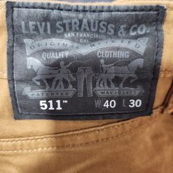 Men's Levi's 511 Size 40 By 30 