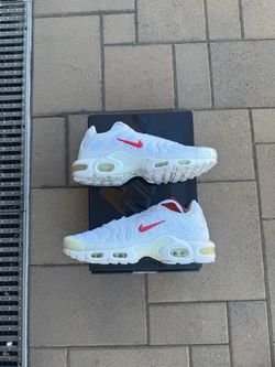 Supreme x Nike Air Max Plus White size 9
