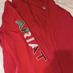 Womens Red Ariat Jacket 