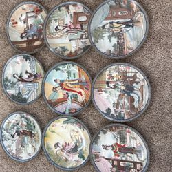 Authentic Decorative Japanese Plates From Late 70s- Early 90s