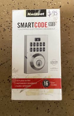 Kwikset SmartCode 913 Touchpad Electronic Deadbolt