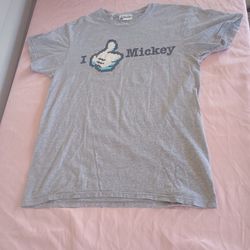 Disney Parks Exclusive I LIKE MICKEY MOUSE SHIRT Thumbs Up Sz. M RARE