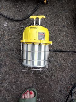 BRAUN 12,000 Lumen Linkable LED Hanging Work Light with 360° Light Output