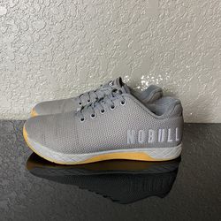 NOBULL Trainers Womens 8 / Mens 6.5 Gray Athletic Lace Up Shoes