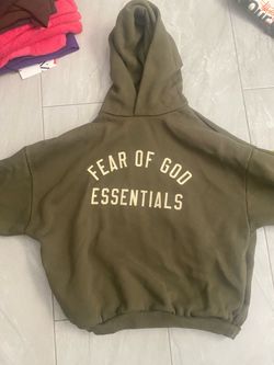 Esential fear of god hoodie