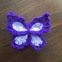 ​Personalized Grief Butterfly - A Crocheted Keepsake of Remembrance