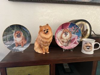 Collector items of Pomeranians. All for $85 cash only. Local pick up.