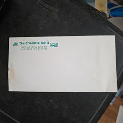 vintage envelope from the Tam O'Shanter Motel