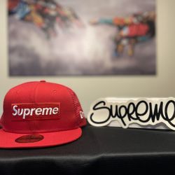 Supreme Box Logo Fitted 7 1/2 SOLD‼️‼️