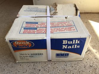 Quick Build 16d G. V. Sinkers - 50 LBS