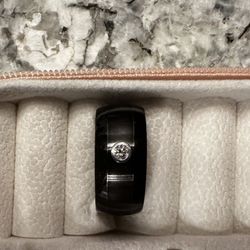 Mens Wedding Band With Diamond 