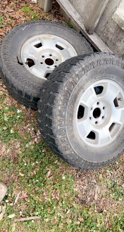 Chevy 6 Lug Rims And Tires