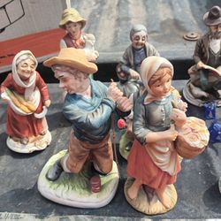 Assorted Figurines  Porcelain 