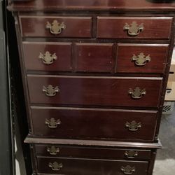 Antique Cherry Wood Dresser