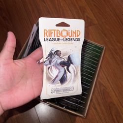 League of Legends Riftbound Spiritforge Sleeved Booster