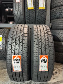 (2) 235/75/15 Corsa