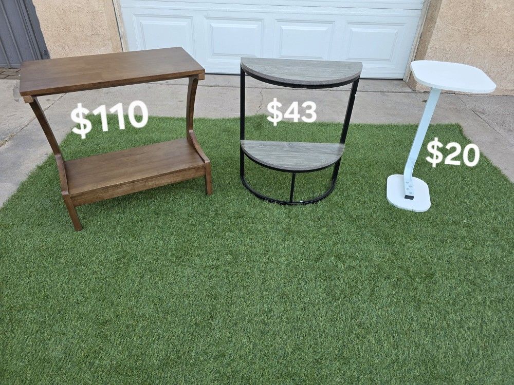 Side tables / End tables 🌱 ( prices in pictures )