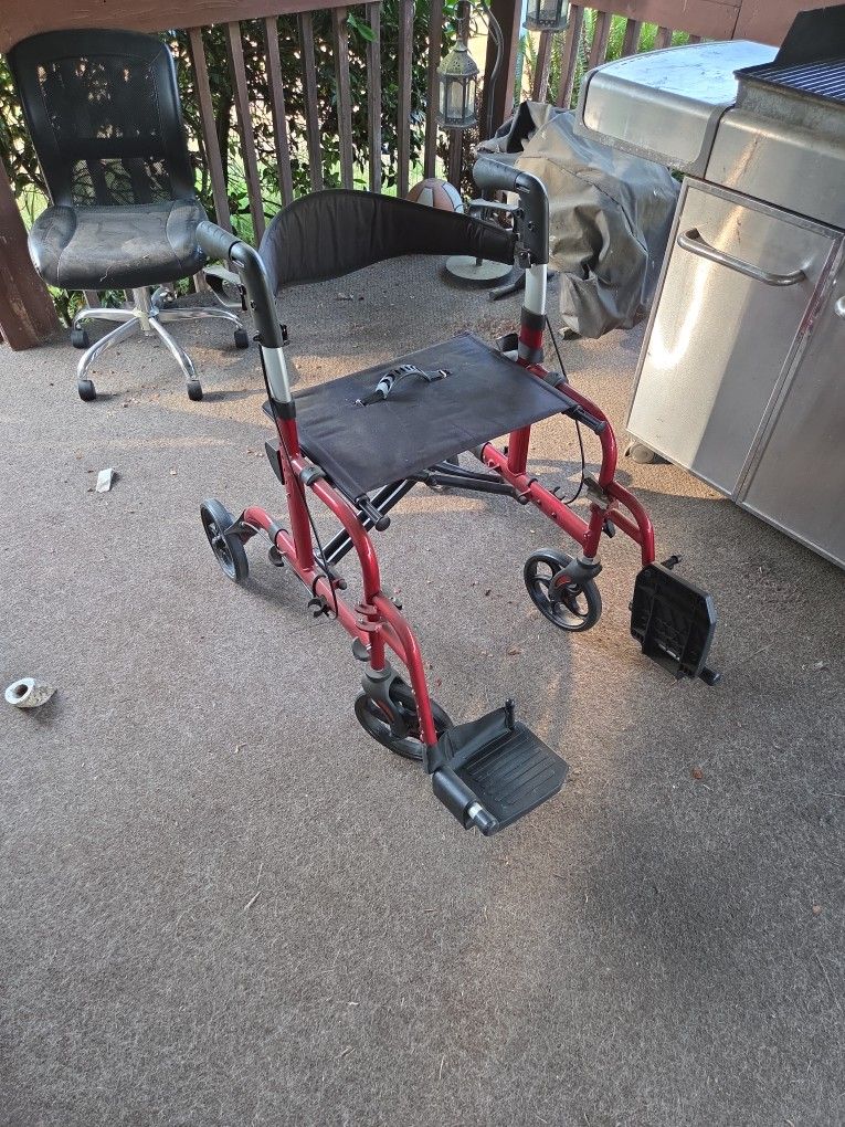 Walker And Wheel Chair