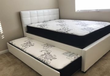 New Trundle With Both New Mattresses Included