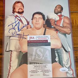 TED DIBIASE Autographed Signed 8x10 Photo JSA Million Dollar Man WWE WWE NWA nWo