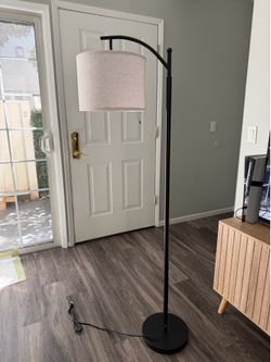 Floor Lamp for Living Room with 3 Color LED Bulb