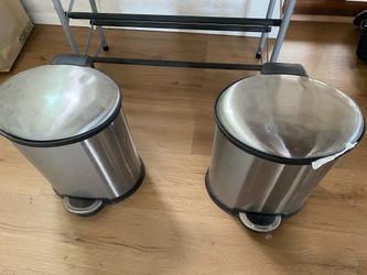 Small matching trash cans $5 each