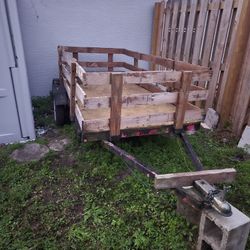 Trailer 4x8 Made Attachment To Carry Kayaks 