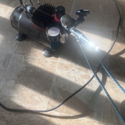 Air Brush With Pump And Pen ✒️ 