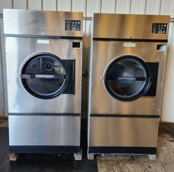 Refurbished Continental Girbau DCTG80KCS-15 80 lb Single Pocket Front Load Dryer