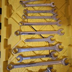 Wrenches- Assorted Brands And Sizes 