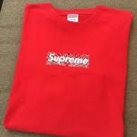 Supreme Box Logo Red Paisley Sz L