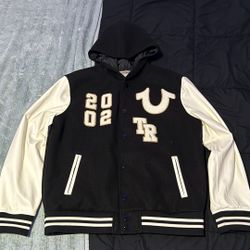 True Religion varsity jacket
