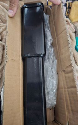 Trailer hitch 8" extension with hitch tightener and anti rattle stabilizer