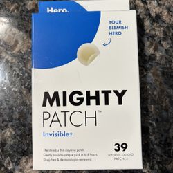 NEW HERO MIGHTY PATCH INVISIBLE+ FULL SIZE PACK OF 39….$8!!