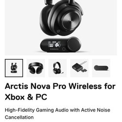 Arctis Nova Pro Wireless For Xbox & PC 