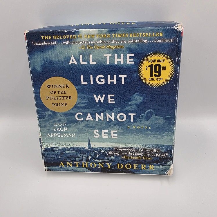 All the Light We Cannot See: A Novel - Audio CD, by Doerr Anthony - Good