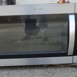 Whirlpool Stainless Steel Microwave – Works Great