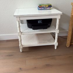 Adorable Small White Table