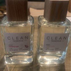 Clean Reserve Perfume $85Each Or $160 For Both 