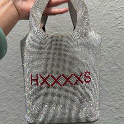 Full Diamonds Mini Tote Hand Bag Women Handbag