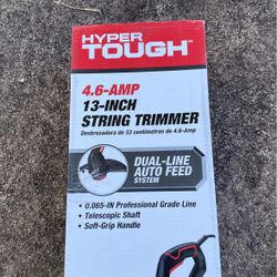 Hyper tough 4.6 amp 13 inch string trimmer deals