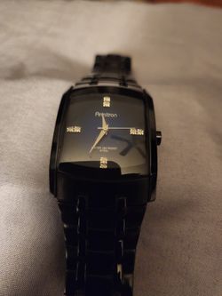 Armstrong Mens 20/450 7ti Black Waterproof  Watch