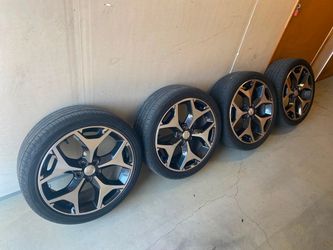 Rims and Tires 225/40/R18 Subaru