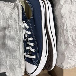 Converse Unisex Shoes All Star Low Top Navy Blue