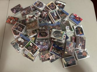 Random 50 count packs basketball cards assorted players teams Fleer Ultra Topps Skybox to name a few