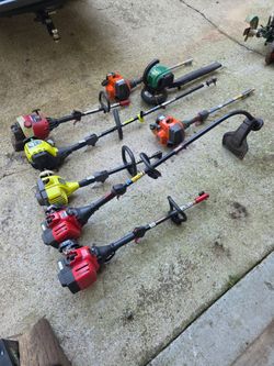 Lot of Weedwhackers for parts or repair