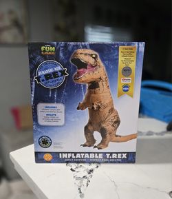 Kids T-Rex Inflatable Costume